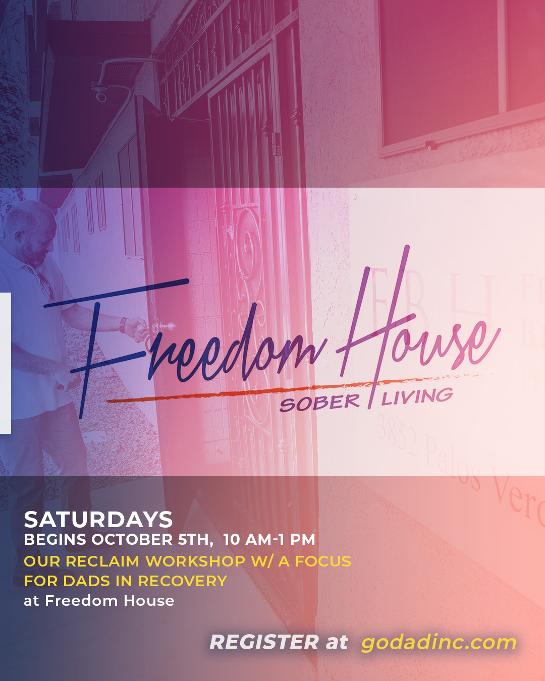 Let freedom ring — A ‘ fatherhood recovery’ workshop for dads at Freedom House!